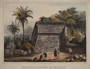 Puolan Xochicalcon pyramidin rauniot