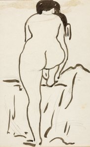Kobieta nago autorstwa Carl Newman