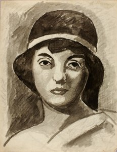 Głowa kobiety autorstwa Carl Newman