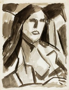 Głowa kobiety autorstwa Carl Newman