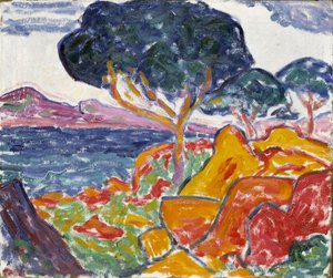 Krajobraz autorstwa Carl Newman