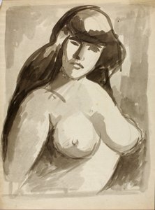 Nagi kobiecy tors autorstwa Carl Newman