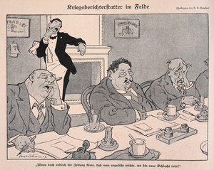 Korespondenci wojenni w terenie: Korespondenci wojenni w terenie” autorstwa Carl Olof Petersen