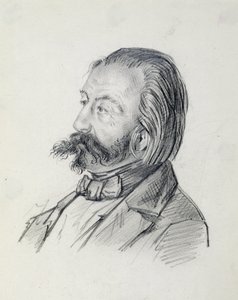 Portret Dembriste (lub Decabriste) autorstwa Carl Peter Mazer