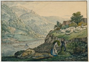 Stolzeneck am Neckar (arkusz 19 ze szkicownika regionu Neckar)