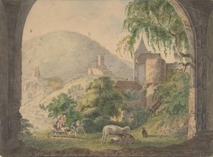 Cztery zamki Neckarsteinach, 1800-1818.