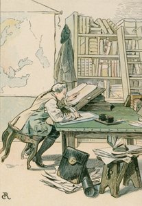 Fryderyk Wielki (1712-1786) jako następca tronu w Kustrin autorstwa Carl Rohling