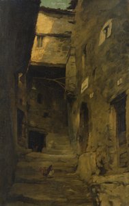 Ulica w Olevano