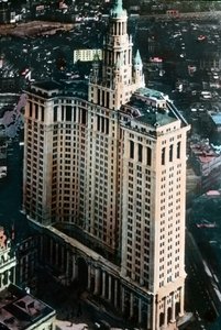Stany Zjednoczone, Nowy Jork, budynek miejski na Manhattanie, zbudowany w latach 1907-1914, data zdjęcia: około 1920 r. Archiwum Carla Simona autorstwa Carl Simon
