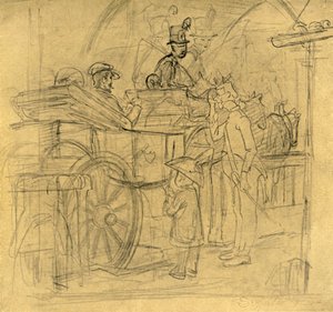 Wędrówka, połowa końca XIX wieku, ok. 1924. autorstwa Carl Spitzweg