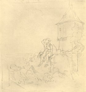 Berdächtiger Rauch, połowa końca XIX wieku, ok. 1924. autorstwa Carl Spitzweg