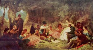 Piknik autorstwa Carl Spitzweg