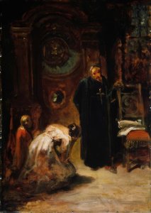 Spowiedź autorstwa Carl Spitzweg