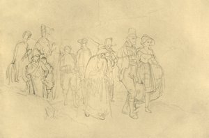 Cyganie sprowadzeni, połowa końca XIX w., ok. 1924 r. autorstwa Carl Spitzweg