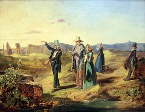 Angielski w Kampanii autorstwa Carl Spitzweg