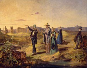 Anglicy w Kampanii, ok. 1835 r. autorstwa Carl Spitzweg