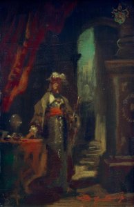 Postać księcia autorstwa Carl Spitzweg