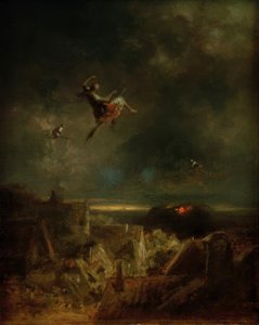 Hexenritt autorstwa Carl Spitzweg