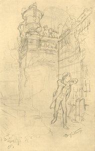 Malvolios Enkel, połowa końca XIX wieku, ok. 1924. autorstwa Carl Spitzweg