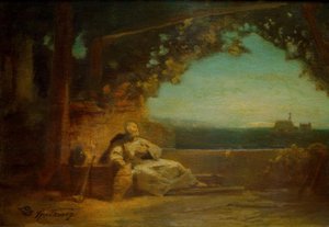 Rycerz Toggenburg autorstwa Carl Spitzweg