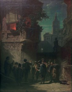 Hiszpańska serenada autorstwa Carl Spitzweg