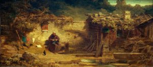 Dziania Pustelnik autorstwa Carl Spitzweg