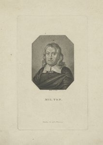 Portret poety Johna Miltona 1608-1674, ok. 1818-1821.