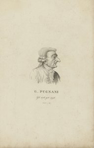 Portret skrzypka i kompozytora Gaetano Pugnaniego 1731-1798 , 1815.