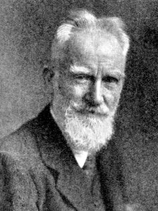 George Bernard Shaw, brytyjski dramaturg, 1923.