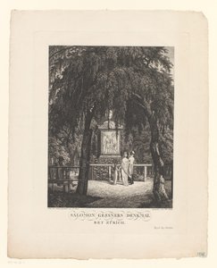 Pomnik Salomona Gessnera pod Zurychem Pomnik Salomona Gessnera pod Zurychem (tytuł na obiekcie) autorstwa Carl Wilhelm Kolbe (I)