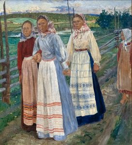 Sobotni wieczór autorstwa Carl Wilhelm Wilhelmson