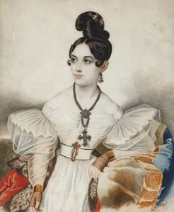 Apollonia Apollinaria Michajłowna Wielgorska 1818-1887, lata 30. XIX wieku.