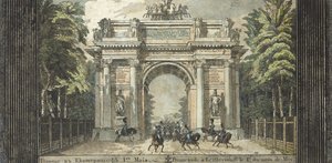 Festiwal w Catherinehof, 1824-1825.