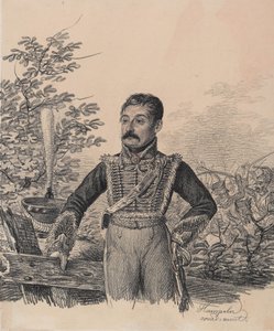 Portret Akima Wasiljewicza Duwanowa, początek lat 20. XIX wieku.
