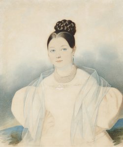 Portret hrabiny Jekateriny Aleksandrownej Zubowej, z domu Obolenskaya 1811-1843, lata 30. XIX wieku.