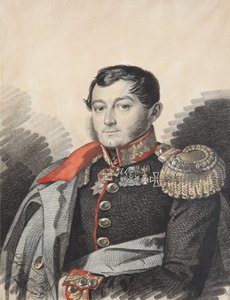 Portret Piotra Nikołajewicza Jermolowa 1787-1844, lata 20. XIX wieku.
