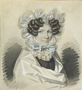 Portret Sofii Kharitonovna Mudrovej 1786-1833, lata 20. XIX wieku.
