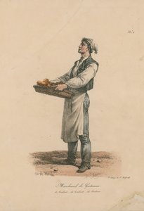 Sprzedawca ciast autorstwa Carle Vernet