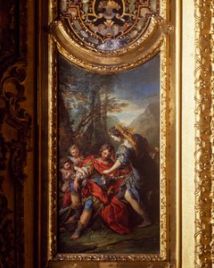 Armada spinająca Ronaldo, Carle van Lowe (1705-1765), Pałac Królewski (Palazzo Riley), Turyn, Włochy autorstwa Carle van Loo