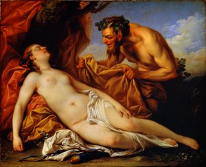 Jowisz i Antiope, c1753