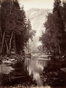 Eagle Point, 4000 stóp, Yosemite, ca. 1872, wydrukowany ca. 1876.