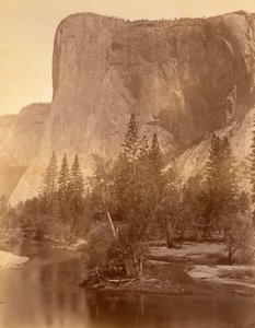 El Capitan autorstwa Carleton E. Watkins