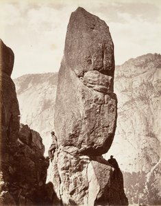 Magiczna Wieża, Yosemite, ca. 1872, wydrukowany ca. 1876.