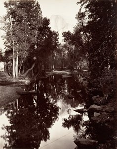 South Dome, 6000 stóp, Yosemite, ca. 1872, wydrukowany ca. 1876. autorstwa Carleton E. Watkins.