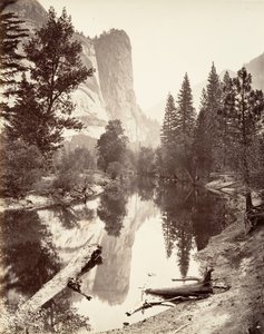Washington Tower, Yosemite, ca. 1872, wydrukowany ca. 1876.