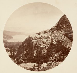 Jezioro Donnera. C. P. R. R, ok. godz. 1878.
