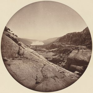 Jezioro Donner, Kalifornia, ok. 1860. autorstwa Carleton Emmons Watkins