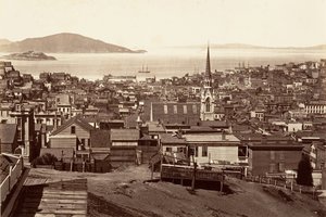 San Francisco, z Kalifornii i Powell Street, 1864 r., wydrukował ok. 15 tys. 1876.