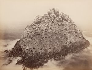 Wyspy Sugar Loaf, Farallons, 1868-69. autorstwa Carleton Emmons Watkins