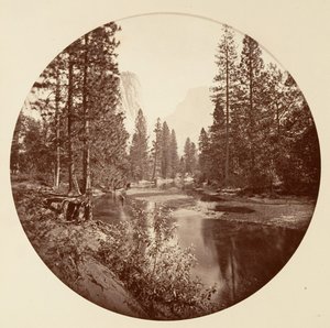 [Park Narodowy Yosemite, Kalifornia], ca. 1878. autorstwa Carleton Emmons Watkins